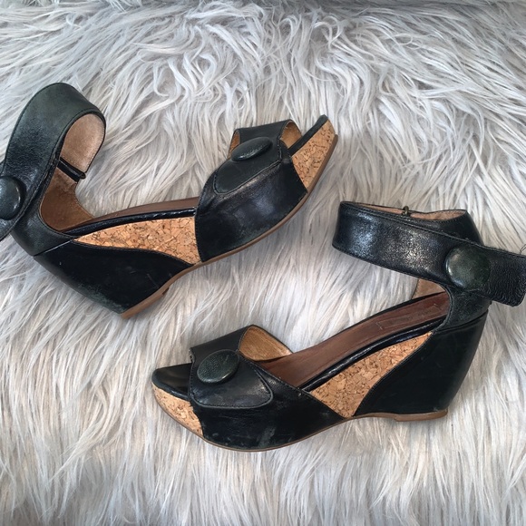 Miz Mooz Shoes - Miz Mooz strap wedge sandals